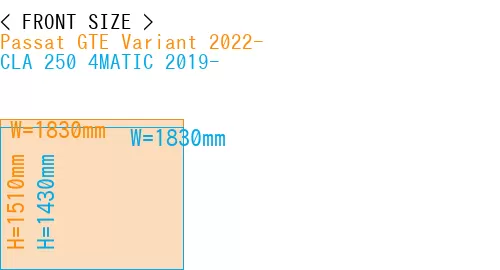 #Passat GTE Variant 2022- + CLA 250 4MATIC 2019-